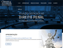 Tablet Screenshot of camaraeassociados.com.br